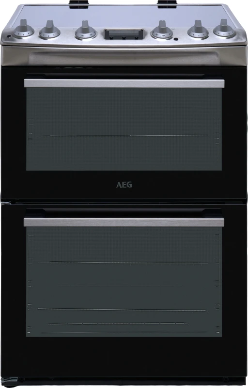 Image of AEG 5000 SurroundCook CCX6540ACM 60cm Electric Cooker with Ceramic Hob - Stainless Steel - A Rated