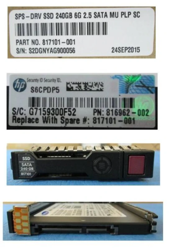 Image of HPE ho-plug SSD 240G 2.5Inch SFF