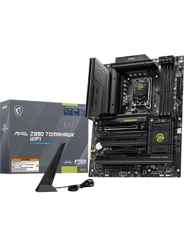 Image of MSI MAG Z890 TOMAHAWK WIFI Intel DDR5 PCIE 5.0 LGA 1851 ATX Motherboard