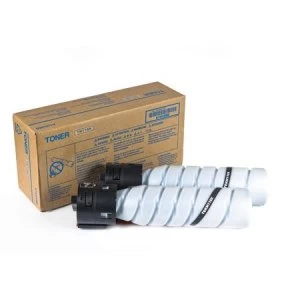 Image of Konica Minolta TN116 Black Laser Toner Ink Cartridge - Twin Pack