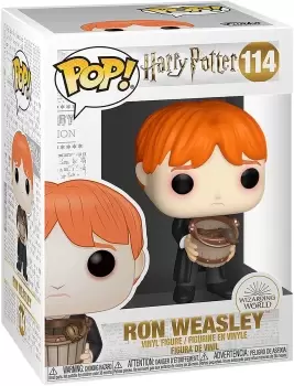 Image of Harry Potter POP! Movies Vinyl Figure Ron Puking Slugs w/Bucket 9 cm