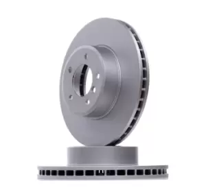 Image of HELLA Brake disc 8DD 355 109-921 Brake rotor,Brake discs BMW,5 Limousine (E60),5 Touring (E61),6 Coupe (E63),6 Cabrio (E64)