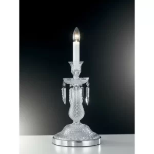 Image of Fan Europe LOUVRE Lamp Chrome 23x59cm