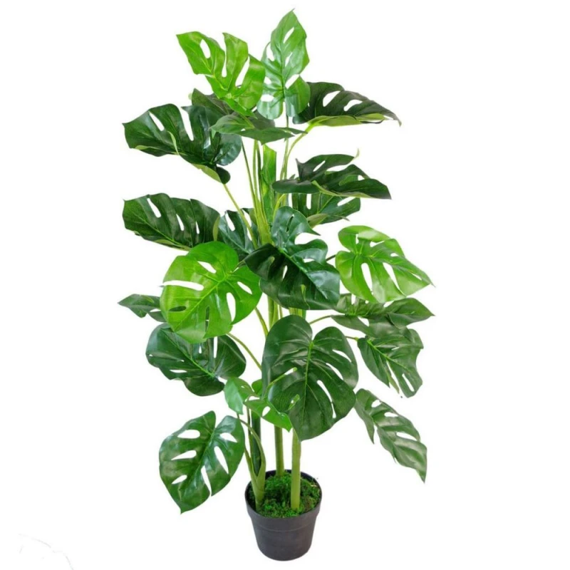 Image of Leaf 100cm Leaf realistic Artificial Monstera Cheese Plant Green unisex