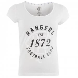 Image of Team FC 1872 T Shirt Ladies - White