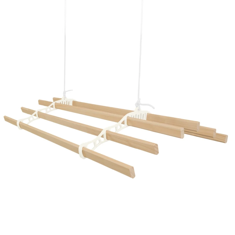 Image of Monstershop Clothing Airer Ceiling Pulley - Ivory - 2m Ivory