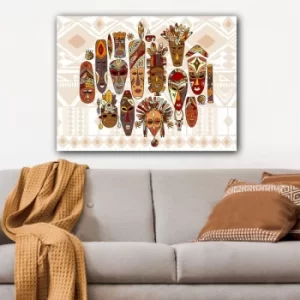Image of 660621427_70100 Multicolor Decorative Canvas Painting