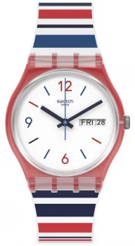 Image of Swatch SEA BARCODE Day & Date GR712 Watch