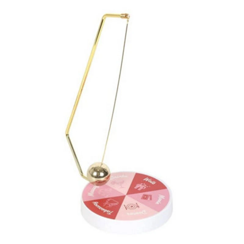 Image of Something Different Something Different Date Night Pendulum Decision Maker in Pink Pink One Size Unisex 5063693881566