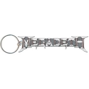 Image of Megadeth - Grey Logo Keychain