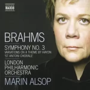 Image of Symphony No 3 Haydn Variations Alsop Lpo by Johannes Brahms CD Album