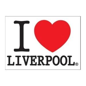 Image of Magic Moments - I Love Liverpool Postcard