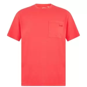 Image of Levis Levis Easy Pocket T-Shirt Mens - Red