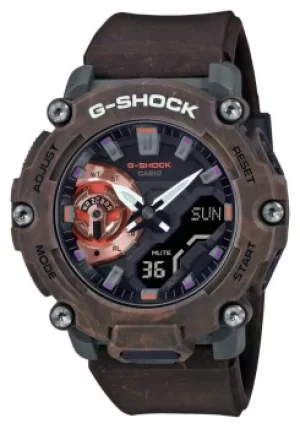 Image of Casio GA-2200MFR-5AER G-Shock Carbon Core Guard Brown Resin Watch