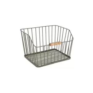 Image of Living Nostalgia - Large Stackable Wire Storage Basket