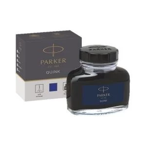 Image of Parker Quink Bottled Ink Permanent Bottle Blue 1950376