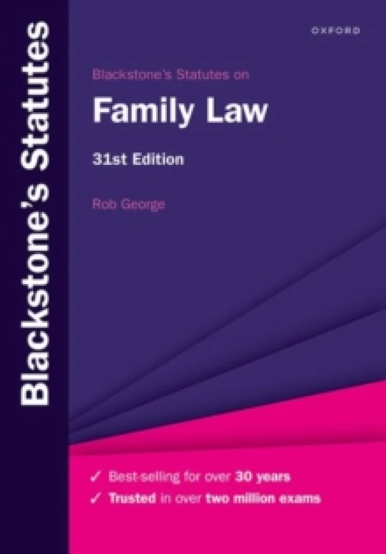 Image of Blackstone's Statutes on Family Law Paperback / softback
