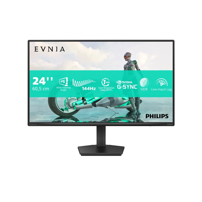 Image of PHILIPS Evnia 3000 24M2N3200NF Full HD 24" LED Gaming Monitor - Charcoal, Silver/Grey 8721038004038