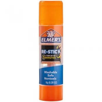Image of Elmers Re-Stick Glue Stick 8g Pack 10