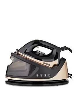 Image of Tower CeraGlide T22023GLD 2700W Steam Generator Iron
