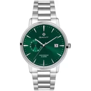 Image of Mens Gant Gant East Hill Green-Metal Watch Watch