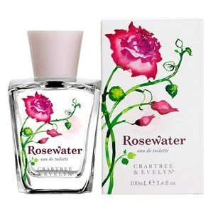 Image of Crabtree & Evelyn Rosewater Eau de Toilette For Her 100ml