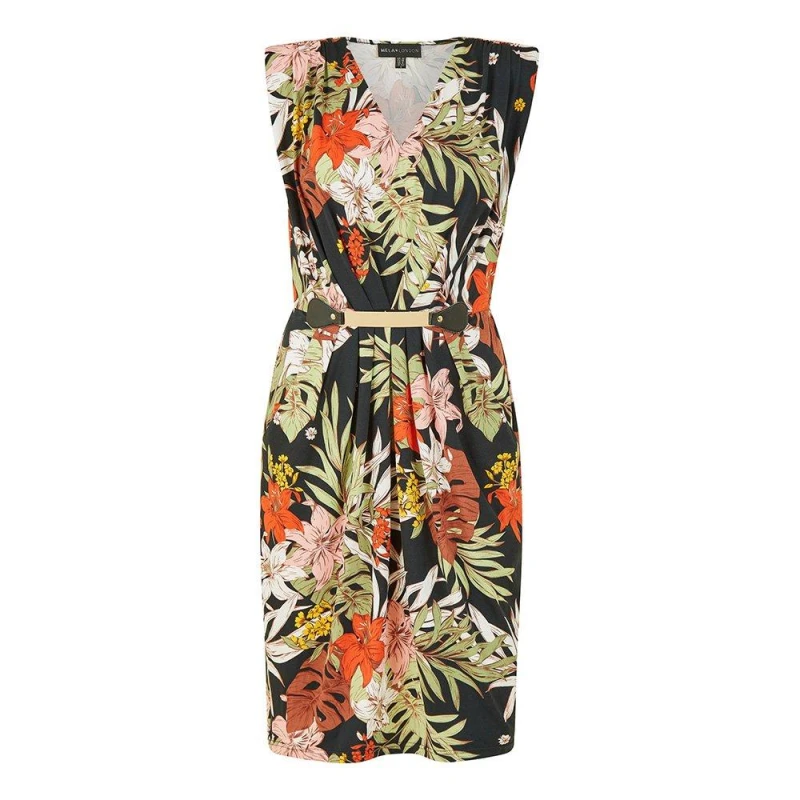 Image of Mela London Mela Jers Pckt Drss - Black 8