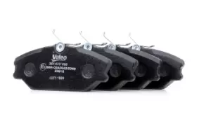 Image of VALEO Brake pad set 301473 Brake pads,Brake pad set, disc brake RENAULT,CLIO II (BB0/1/2_, CB0/1/2_),Scenic I (JA0/1_, FA0_),MEGANE Scenic (JA0/1_)