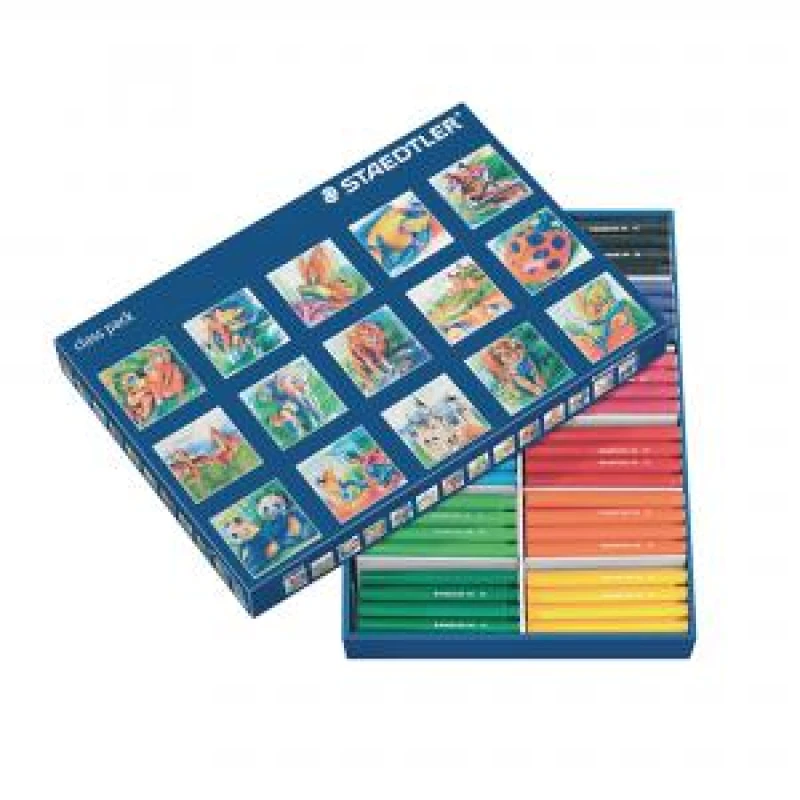 Image of Staedtler Jumbo Colouring Markers Assorted Pack of 144