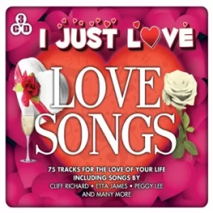 Image of I Just Love Love Songs by Various Artists CD Album