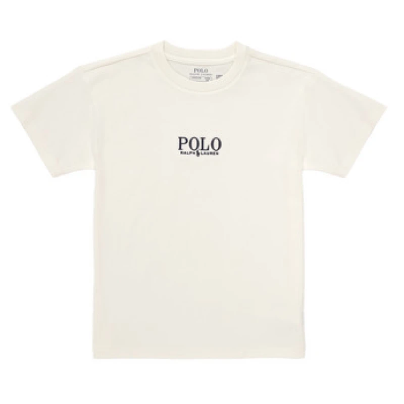 Image of POLO RALPH LAUREN Big Logo T-Shirt Juniors - White White 15 - 16 Years