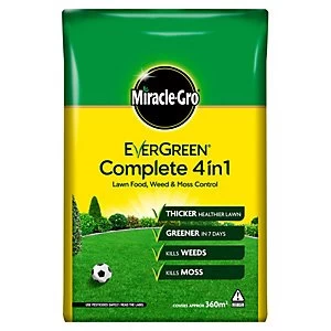 Image of Miracle-Gro Evergreen Complete 4 in 1 Lawn Feed - 360m²
