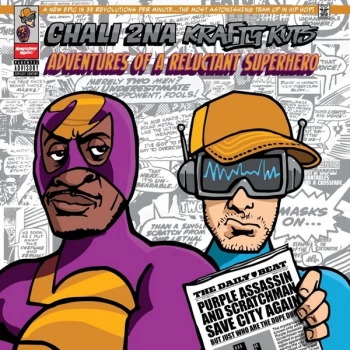 Image of Chali 2NA / Krafty Kuts - Adventures Of A Reluctant Superhero Vinyl