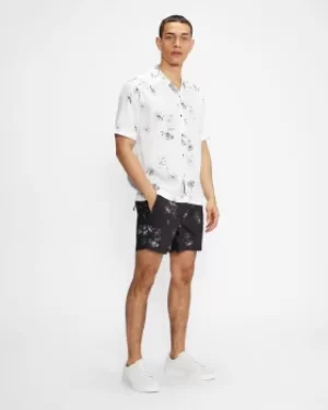 Image of Ted Baker Ss Squiggle Print Shirt