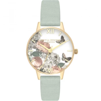 Image of Signature Florals Gold & Sage Watch