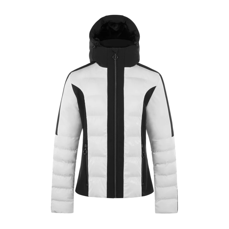 Image of Nevica Womens Neige Water Resistant Windproof Thermolite Slim Fit Ski Jacket White female 14 (42)