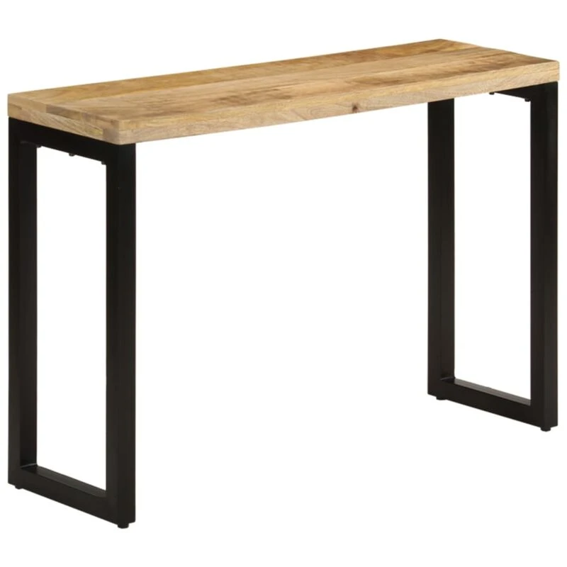 Image of VIDAXL Console Table 110x35x76cm Solid Rough Wood Mango Vidaxl 8720845852467