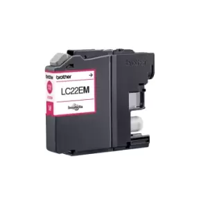 Image of Brother LC-22EM Ink cartridge magenta, 1.2K pages ISO/IEC 24711...
