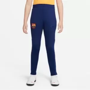 Image of Nike Barcelona Strike Pants 2021 2022 Junior - Blue