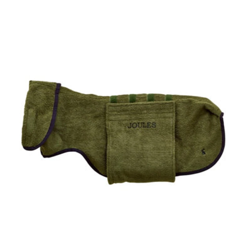 Image of Rosewood Joules Khaki Drying Towel Coat