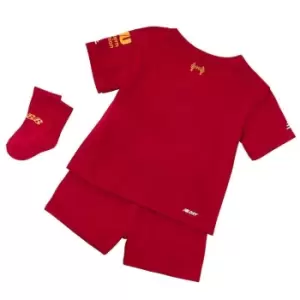 Image of New Balance Liverpool Home Baby Kit 2019 2020 - Red