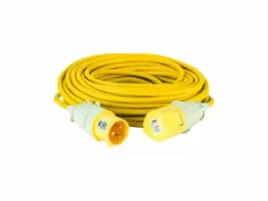 Image of Defender E85262 110V 32A 25M 4mm2 Extension Lead Yellow
