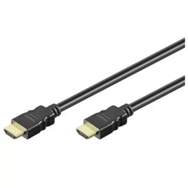 Image of Manhattan HDMI Cable HDMI-A plug, HDMI-A plug 3m Black 323222-CG Audio Return Channel, Ultra HD (4k) HDMI HDMI cable