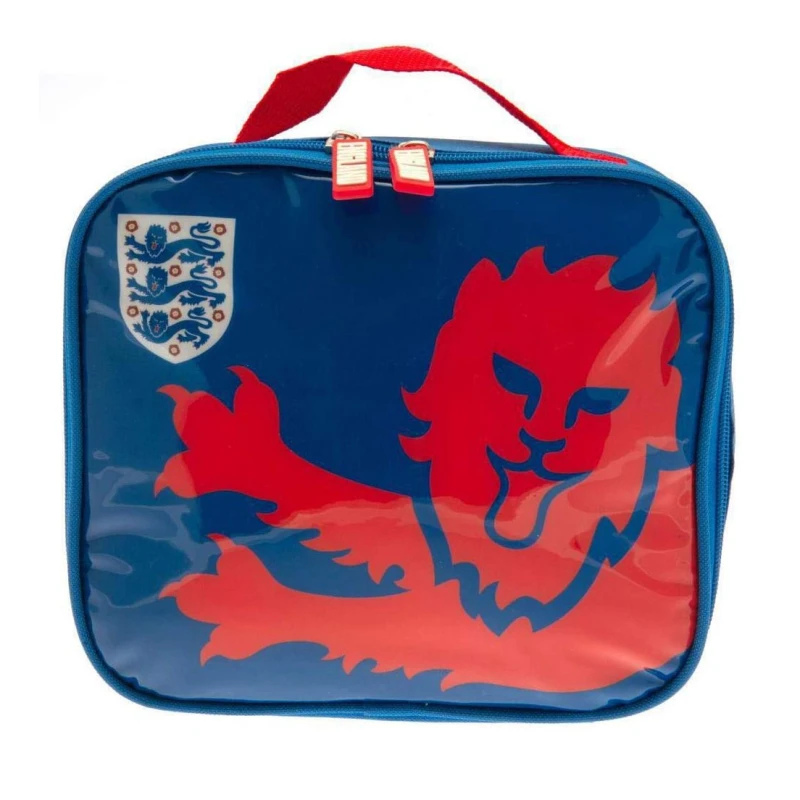 Image of England FA Crest Lunch Bag in Blue Blue Unisex One Size