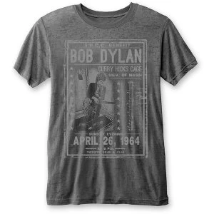Image of Bob Dylan - Curry Hicks Cage Unisex Medium T-Shirt - Grey