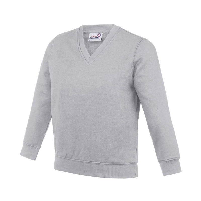 Image of Awdis Academy boys's Children's sweater in Grey