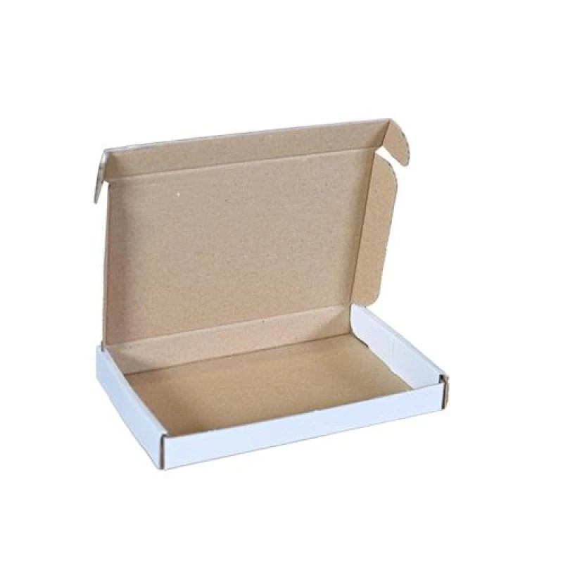 Image of LSM Letter Box 322 x 229 x 20mm Size A4 White (Pack 50) - PIP03