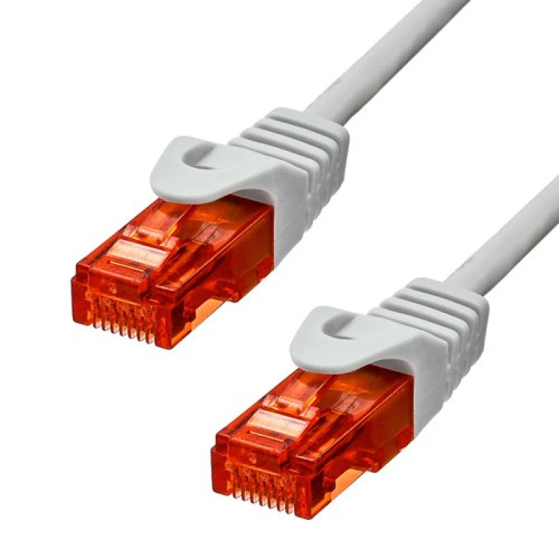 Image of ProXtend CAT6 U/UTP CU LSZH Ethernet Cable Grey 15M