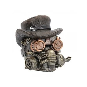 Image of Masked Menace Steampunk Skull