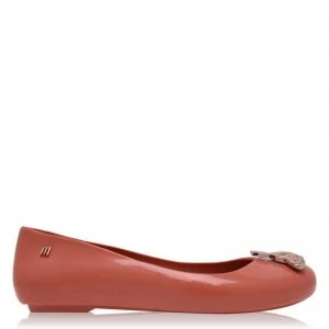 Image of Vivienne Westwood X Melissa Mel Sweet Love Slippers - Tan Mrble 51311